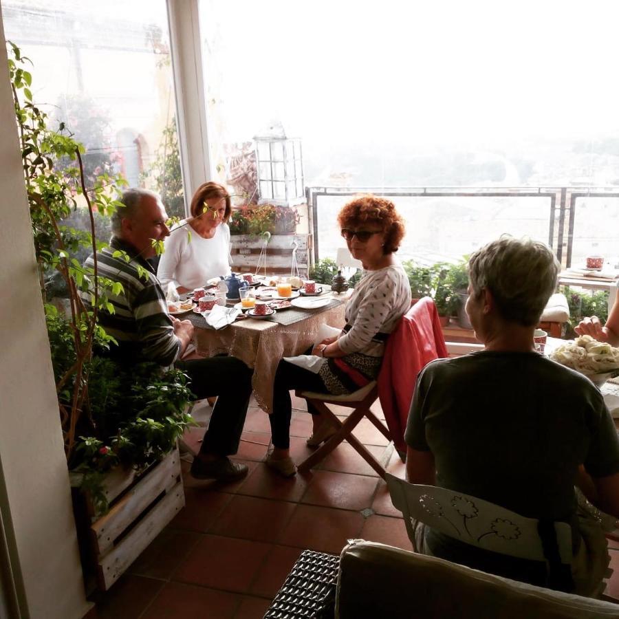 Casa Tipica Siciliana Patronale Tremetrisoprailcielo Con Vista, Colazione Interna In Terrazzo Panoramico Frühstückspension 2*